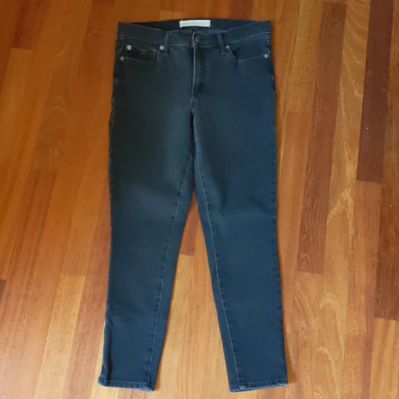 GAP Skinny Ankle Black Jeans Size 10 - Picture 2 of 4